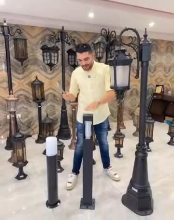 چراغ پارکی و‌ لوستر